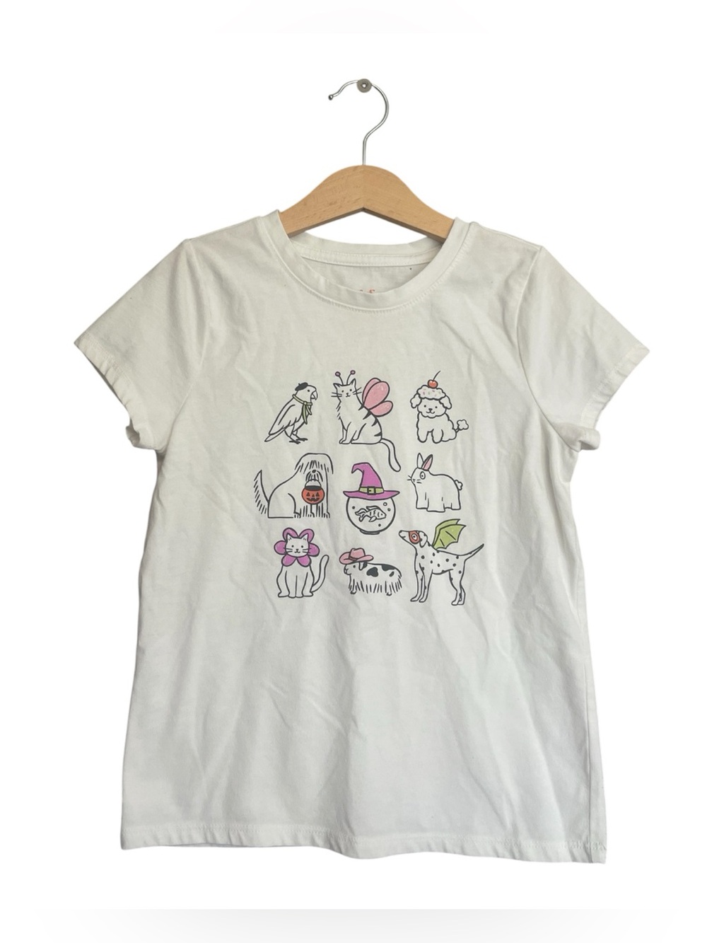 Cat & Jack White Pet Costume Tee